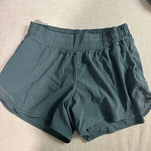 Lululemon Athletica Green Running Shorts